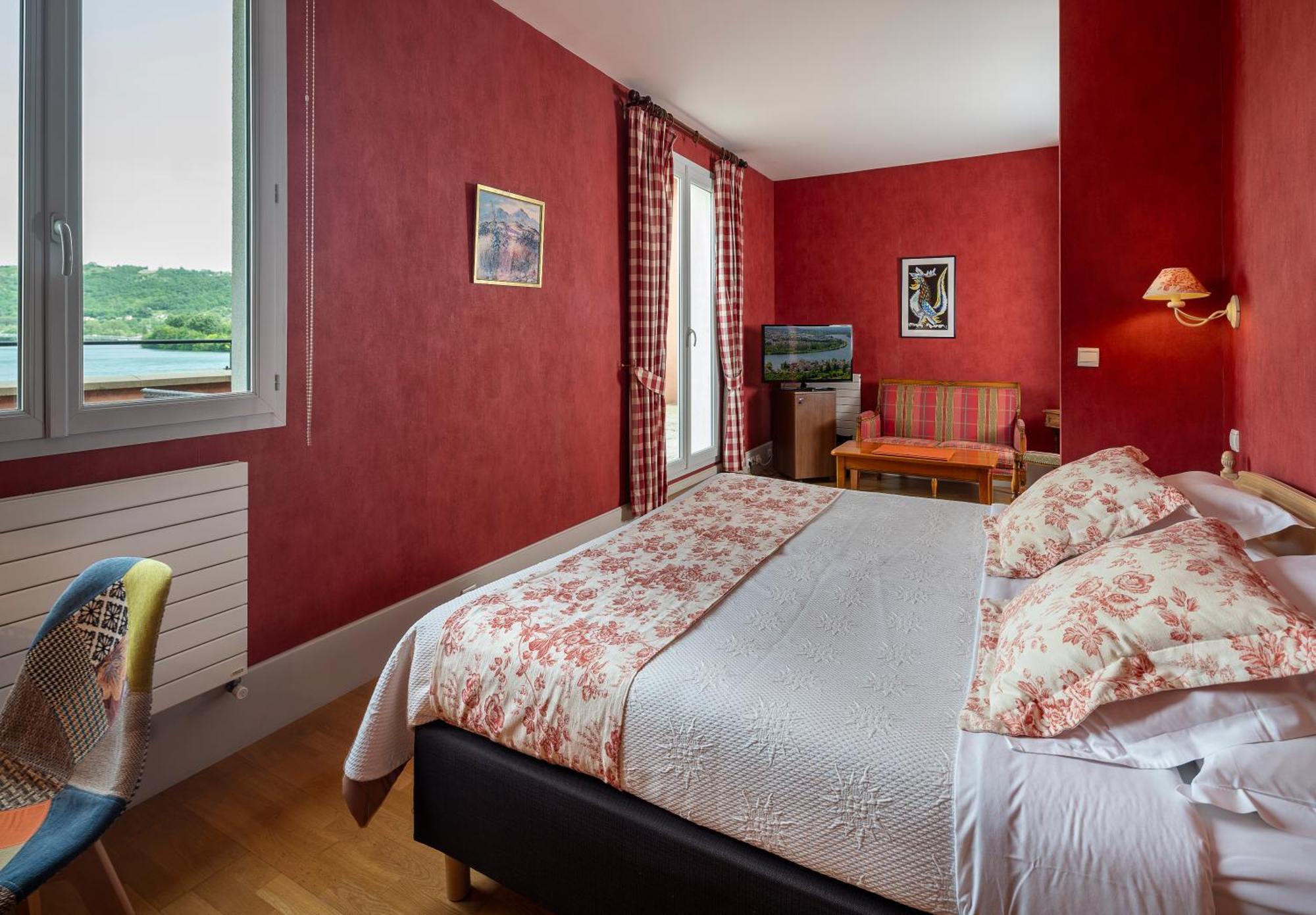 Hotel Beau Rivage Condrieu 꽁드리유 외부 사진